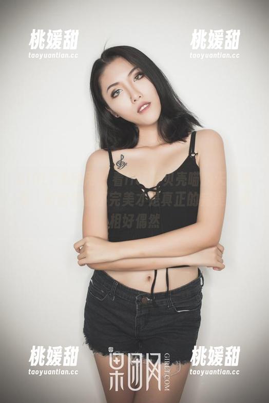 GIRLT果团网 - 看little贝壳喵的天使写真：原图里的不完美才是真正的完美，真相好偶然