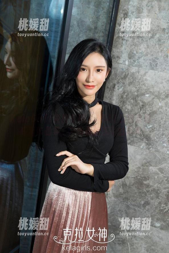 KelaGirls克拉女神 - ABBY白色系列：高清作品集，白得像刚洗完的床单！