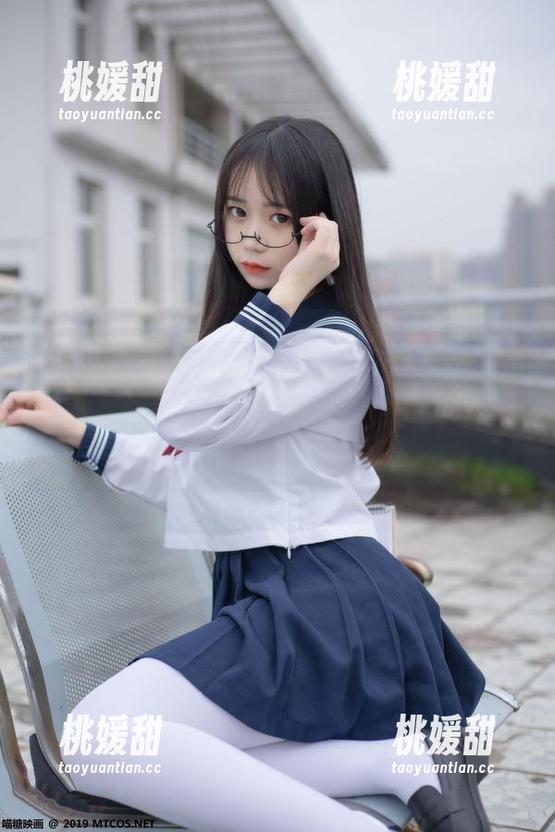 MTYH喵糖映画 原图直击!喵糖映画的白袜JK制服,射出青春的光芒,让我差点把自己也禁锢在这阵光里!