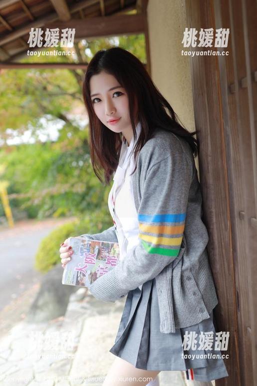 模范学院 - 看看伊小七MoMo和服下的美图，传统与现代的完美碰撞！