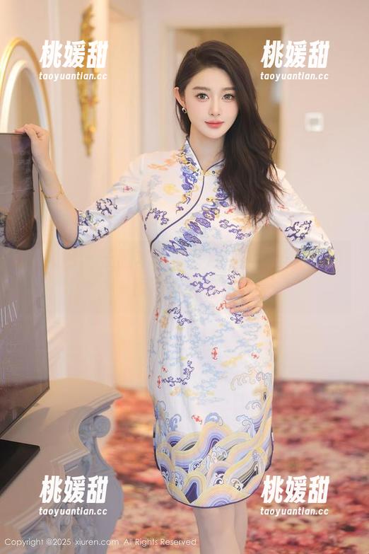 秀人网 - 长腿本尊，梦心玥在无圣光下的原图，真香！