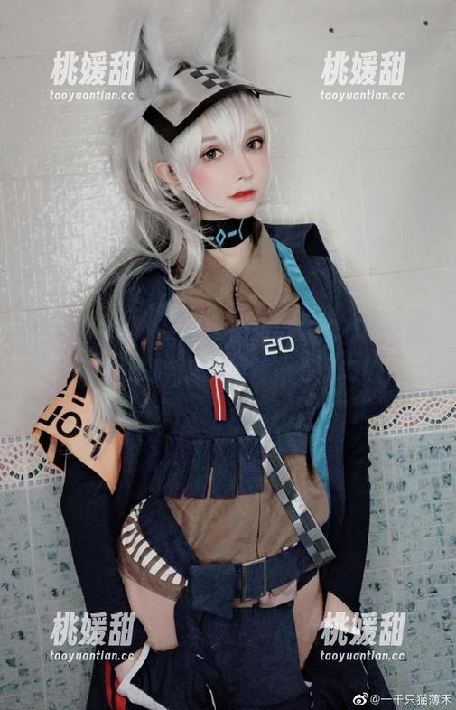 精选写真，来一波：超级小禾儿的蔚蓝档案阿洛娜，轻松怼掉所有压力！